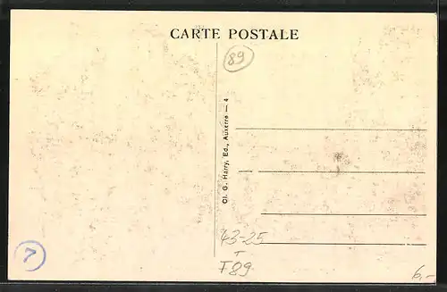 AK Auxerre, Concours International de Musique 1934, Arc de Triomphe de la Rue de Paris