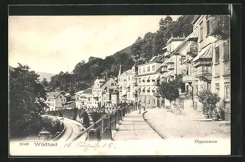 AK Wildbad, Olgastrasse