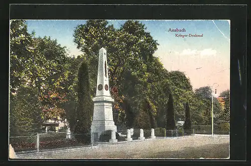 AK Ansbach, Kriegerdenkmal