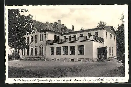 AK Klingenberg, Waldkinderheim des Gemeinnützigen Vereins zu Dresden