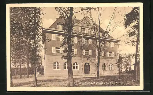 AK Nürnberg, Gasthaus zum Birkenhain