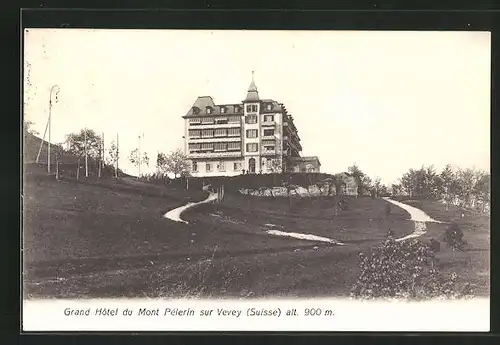 AK Mont Pélerin sur Vevey, Grand Hôtel