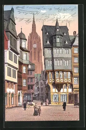 AK Alt-Frankfurt, Domblick am alten Markt