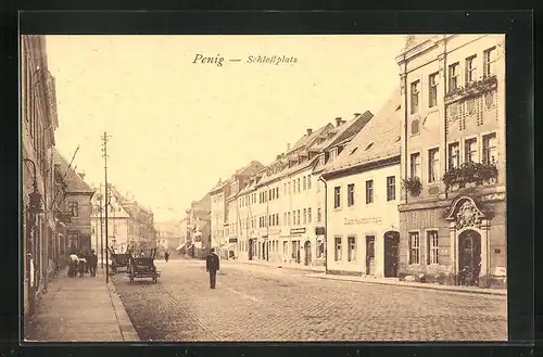 AK Penig, Restaurant Zum Geronimus am Schlossplatz