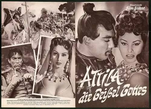 Filmprogramm IFB Nr. 2737, Attila die Geissel Gottes, Sophia Loren, Anthony Quinn, Regie: Pietro Francisci