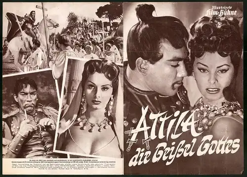 Filmprogramm IFB Nr. 2737, Attila die Geissel Gottes, Sophia Loren, Anthony Quinn, Regie: Pietro Francisci