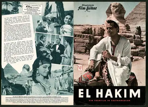 Filmprogramm IFB Nr. 4056, El Hakim, O. W. Fischer, Michael Ande, Nadja Tiller, Regie: Rolf Thiele