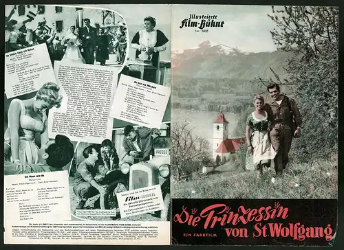 Filmprogramm IFB Nr. 3808, Die Prinzessin von St. Wolfgang, Marianne Hold, Gerhard Riedmann, Regie: Dr. Harald Reinl