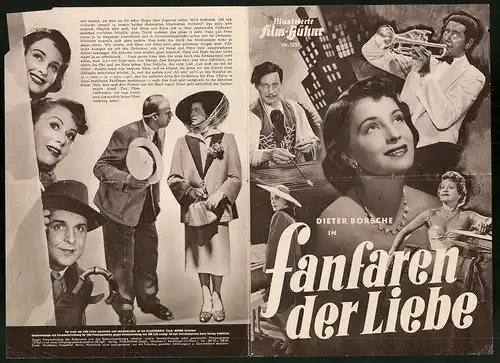 Filmprogramm IFB Nr. 1257, Fanfaren der Liebe, Dieter Borsche, Inge Egger, Regie: Kurt Hoffmann
