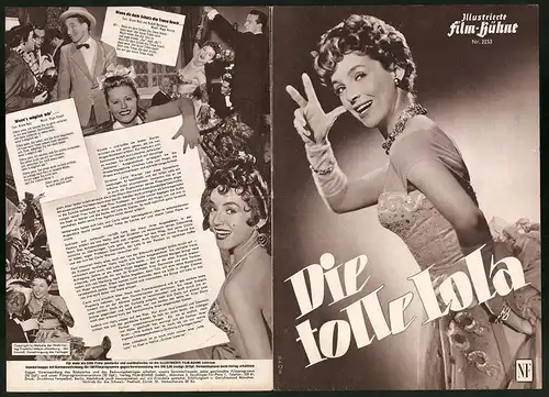 Filmprogramm IFB Nr. 2253, Die tolle Lola, Herta Staal, Wolf Albach-Retty, Regie: Hans Deppe