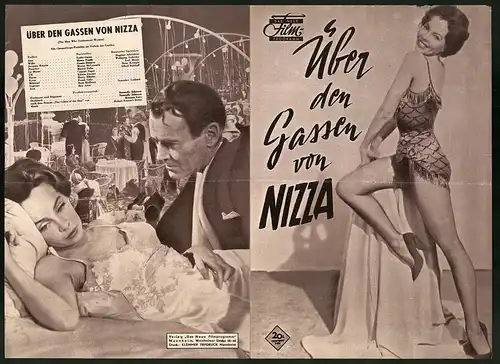 Filmprogramm DNF, Über den Gassen von Nizza, Leslie Caron, Henry Fonda, Regie: Nunnally Johnsson
