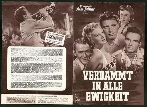 Filmprogramm IFB Nr. 2267, Verdammt in alle Ewigkeit, Burt Lancaster, Frank Sinatra, Regie: Fred Zinnemann