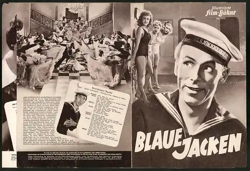 Filmprogramm IFB Nr. 1270, Blaue Jacken, Nils Poppe, Annalisa Ericson, Regie: Rolf Husberg