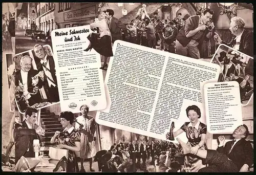 Filmprogramm IFB Nr. 1270, Blaue Jacken, Nils Poppe, Annalisa Ericson, Regie: Rolf Husberg