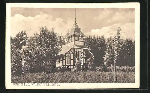 AK Königsfeld, Waldcafé Sapel