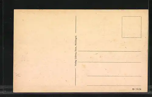 AK Nüdlingen b. Bad Kissingen, Kolonialwarenhandlung Ludwig Hein
