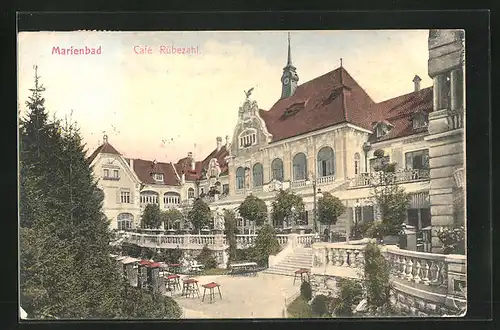 AK Marienbad, Café Rübezahl