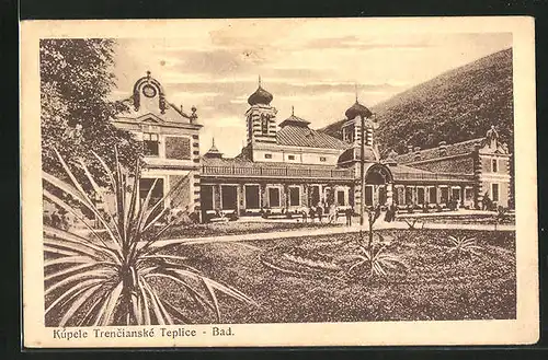 AK Kupele Trencianske Teplice, Bad