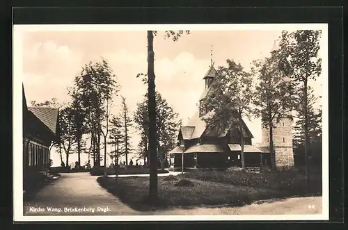 AK Brückenberg i. Rsgb., Kirche Wang