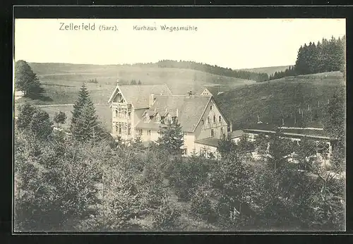 AK Zellerfeld, Hotel Kurhaus Wegesmühle