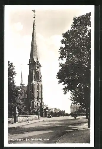 AK Hainichen i. Sa., Trinitatiskirche