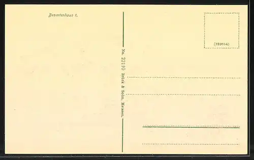 AK Meissen i. Sa., Beamtenhaus 1 der Polizeischule