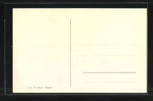 AK Mügeln /Bez. Leipzig, Partie in der Lindenstrasse