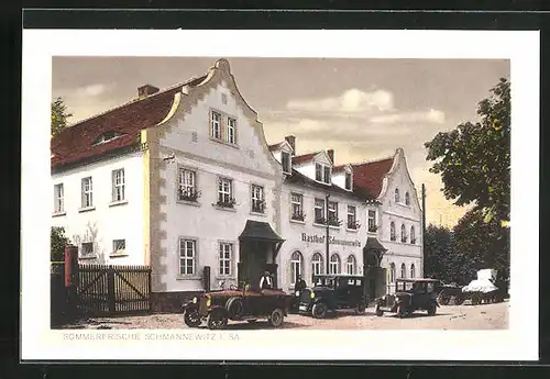 AK Schmannewitz i. Sa., Gasthof und Pension, Inh. Karl Bauch