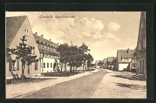 AK Lautawerk, Blick in die Specketerstrasse