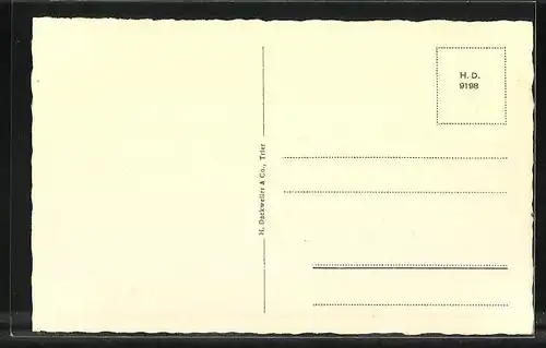 AK Trierweiler /Mosel, Gesamtansicht, Gasthaus Ferring, Kolonialwarenhandlung Becker