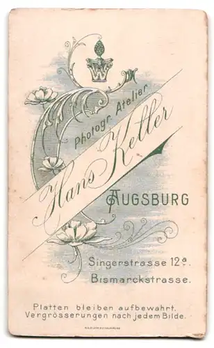 Fotografie Hans Keller, Augsburg, Singerstrasse 12 a, Portrait süsses Kleinkind in winterlicher Kleidung