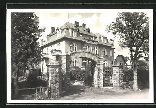 AK Nieder-Lindenwiese, Hotel Villa Dr. Mader