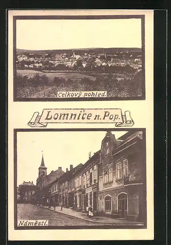 AK Lomnice, Námestí, Celkový pohled