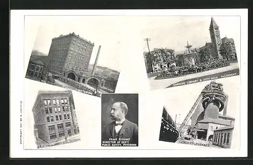 AK Pittsbrug, PA, Union Station, Dept. of Public Safety Bldg., Blast Furnace