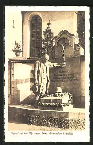 AK Schapbach, Kriegerdenkmal für die gefallenen des 1. Weltkrieges