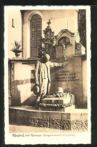 AK Schapbach, Denkmal für die Gefallenen des ersten Weltkrieges