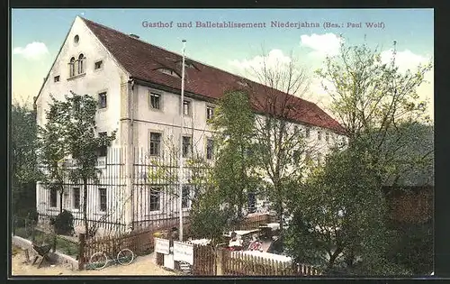 AK Niederjahna, Gasthof und Balletablissement, Inh. Paul Weif