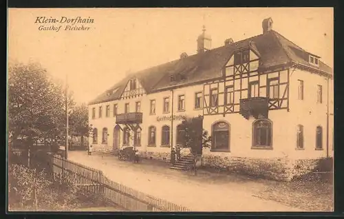 AK Klein-Dorfhain, Gasthof Fleischer