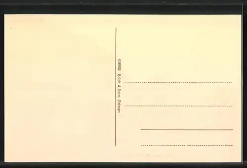 AK Hartha i. Sa., Rathaus in der Albertstrasse