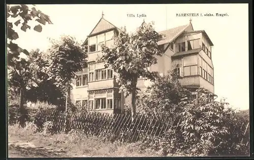 AK Bärenfels /Erzgeb., Hotel Villa Lydia