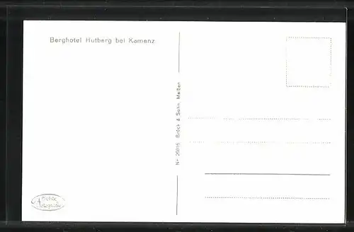 AK Kamenz i. Sa., Thingplatz auf dem Hutberg