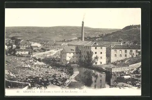 AK Segovia, El Eresma y barrio de San Lorenzo