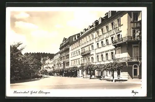 AK Marienbad, Hotel Klinger