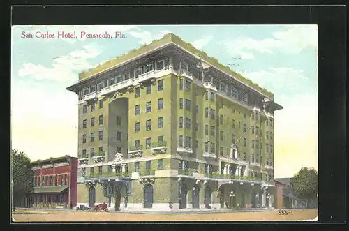 AK Pensacola, FL, San Carlos Hotel