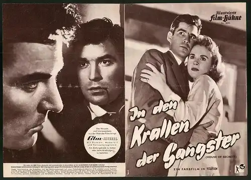 Filmprogramm IFB Nr. 3693, In den Krallen der Gangster, Michael Craig, Brenda de Banzie, Regie: Guy Green