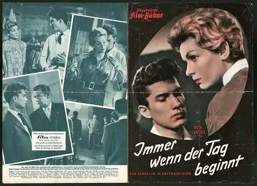 Filmprogramm IFB Nr. 4078, Immer wenn der Tag beginnt, Ruth Leuwerik, Hans Söhnker, Regie: Wolfgang Liebeneiner