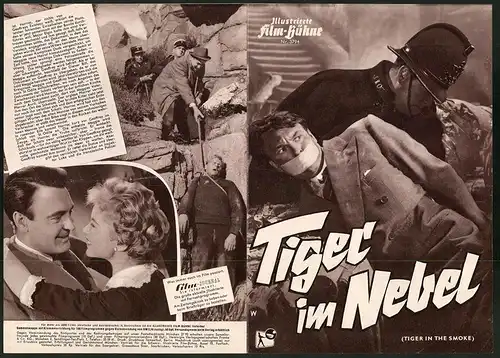 Filmprogramm IFB Nr. 3794, Tiger im Nebel, Donald Sinden, Muriel Pavlow, Regie: Roy Baker