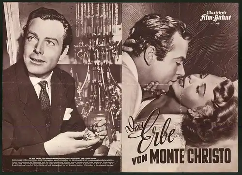 Filmprogramm IFB Nr. 1448, Das Erbe von Monte Christo, Glenn Langan, Adele Jergens, Regie: William Berke