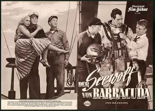Filmprogramm IFB Nr. 2381, Der Seewolf von Barracuda, Rod Cameron, Adele Mara, Regie: Joseph Kane