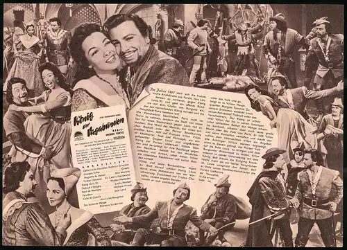 Filmprogramm IFB Nr. 3561, König der Vagabunden, Kathryn Grayson, Oreste, Rita Moreno, Regie: Michael Curtiz